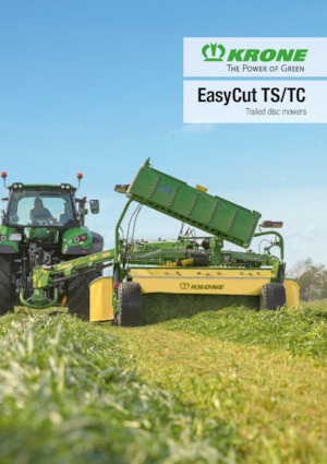 Причіпний косильний диск без кондиціонування Krone EasyCut TS 320