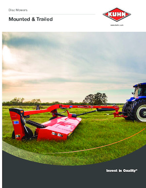 Причіпний косильний диск без кондиціонування Kuhn GMD 3550 TL