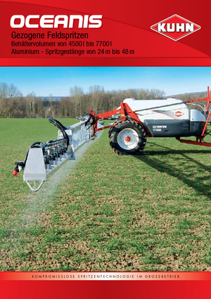 Причіпні польові обприскувачі Kuhn Oceanis 6500 RHA3