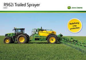 Причіпні польові обприскувачі John Deere R 962 i