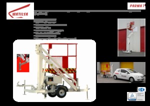 Причіпні підйомники з шарнірною стрілою Matilsa Parma 7