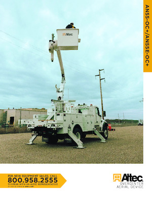 Причіпні підйомники з шарнірною стрілою Altec AN55-OC+