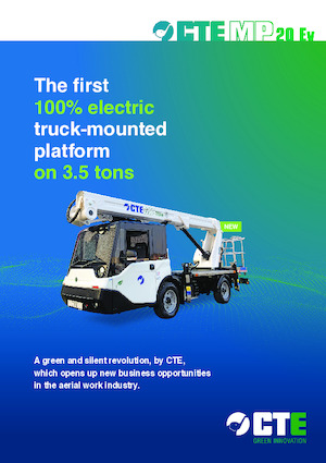 Автовишки з телескопічною стрілою CTE MP 20 Ev