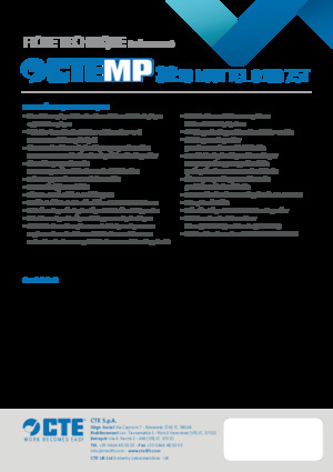 Автовишки з телескопічною стрілою CTE MP 32.19