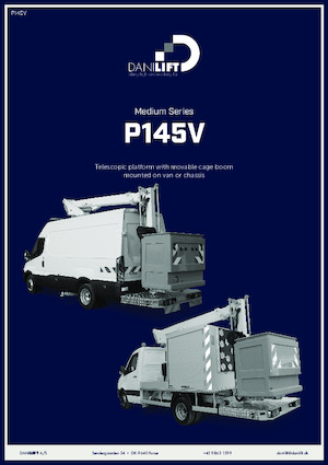 Автомобільні підйомники з шарнірною стрілою Danilift P145V