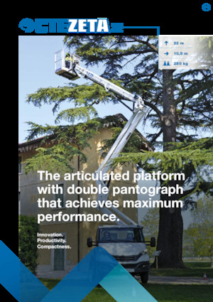 Автовишки з телескопічною стрілою CTE ZETA 22