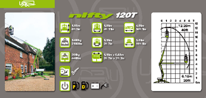 Автомобільні підйомники з шарнірною стрілою Niftylift NL 120 T