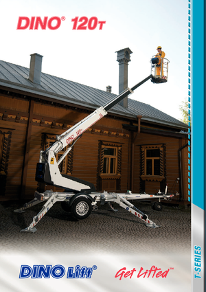 Причіпні телескопічні підйомники Dino Lift Dino 120T