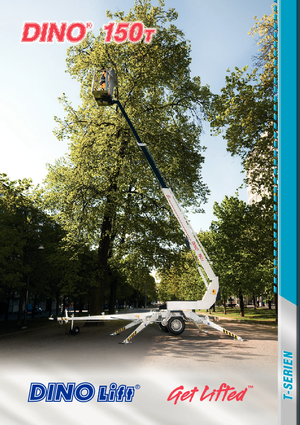 Причіпні телескопічні підйомники Dino Lift Dino 150T