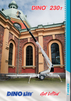 Причіпні телескопічні підйомники Dino Lift Dino 230T
