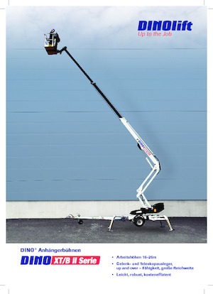 Автомобільні підйомники з шарнірною стрілою Dino Lift Dino 210XTB II