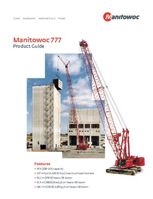 Автокрани Manitowoc 777