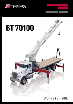 Автокрани TEREX CRANES BT 70100
