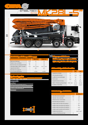 Автобетонозмішувачі CIFA MK28L-5