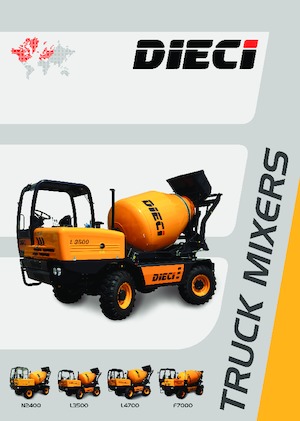 Бетономішалки Dieci AB L 3500