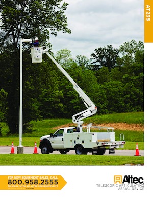 Причіпні підйомники з шарнірною стрілою Altec AT235
