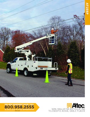 Причіпні підйомники з шарнірною стрілою Altec AT235P