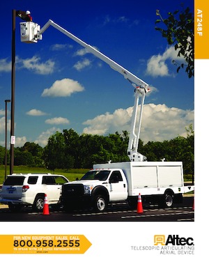 Причіпні підйомники з шарнірною стрілою Altec AT248F