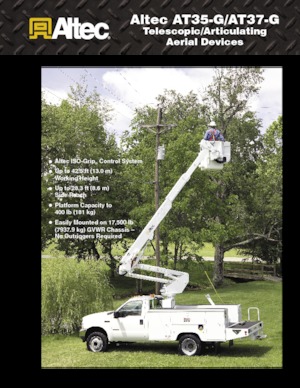 Причіпні підйомники з шарнірною стрілою Altec AT35G