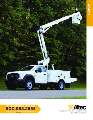 Причіпні підйомники з шарнірною стрілою Altec AT40G