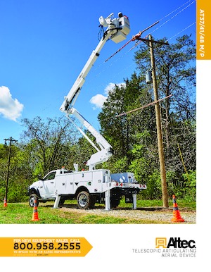 Причіпні підйомники з шарнірною стрілою Altec AT48M/P