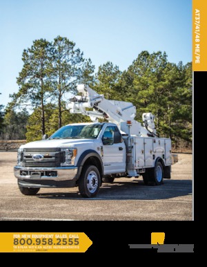 Причіпні підйомники з шарнірною стрілою Altec AT41ME/PE