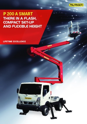Причіпні підйомники з шарнірною стрілою Palfinger P 200 A