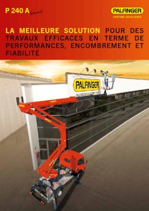 Причіпні підйомники з шарнірною стрілою Palfinger P 240 A