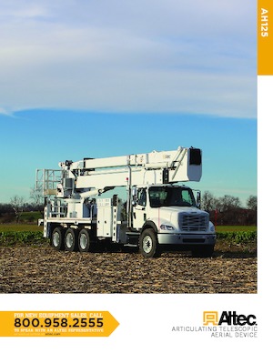 Причіпні підйомники з шарнірною стрілою Altec AH125