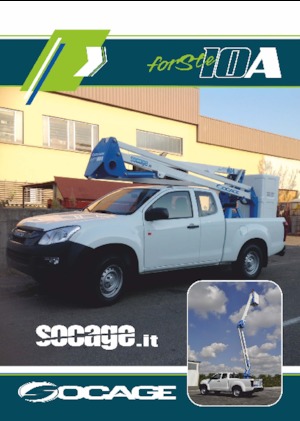 Причіпні підйомники з шарнірною стрілою Socage forSte 10 A