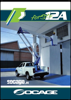 Причіпні підйомники з шарнірною стрілою Socage forSte 12 A