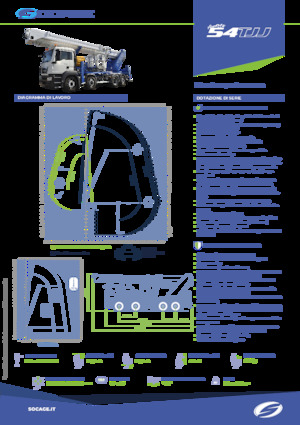 Автовишки з телескопічною стрілою Socage forSte 54 TJJ