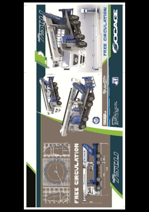 Автовишки з телескопічною стрілою Socage forSte 75 TJJ