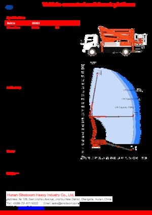 Причіпні підйомники з шарнірною стрілою Sinoboom GKH22