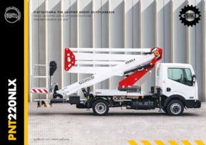 Причіпні підйомники з шарнірною стрілою ISOLI PNT220NLX