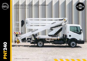 Причіпні підйомники з шарнірною стрілою ISOLI PNT240