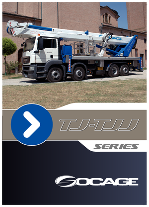 Причіпні підйомники з шарнірною стрілою Socage TJ 51