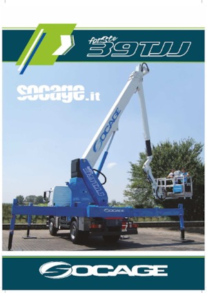 Причіпні підйомники з шарнірною стрілою Socage TJJ 39