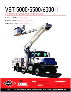 Причіпні підйомники з шарнірною стрілою Versalift VST-5000-I