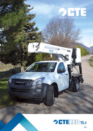 Причіпні підйомники з шарнірною стрілою CTE ZED 15.2