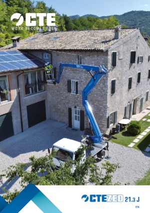 Причіпні підйомники з шарнірною стрілою CTE ZED 21.3 JH