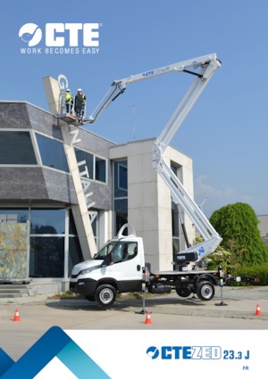 Причіпні підйомники з шарнірною стрілою France Elévateur ZED 23.3 JH