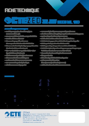 Причіпні підйомники з шарнірною стрілою CTE ZED 32 JHV