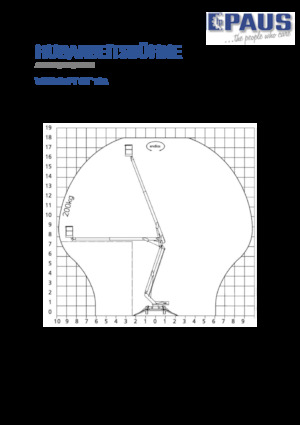 Причіпні підйомники з шарнірною стрілою Paus GT 18 A