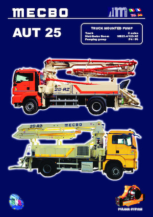 Автобетононасоси Mecbo AUT 25 RZ P4.65