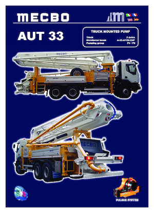 Автобетононасоси Mecbo AUT 33 P6.110