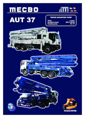 Автобетононасоси Mecbo AUT 37 P6.110