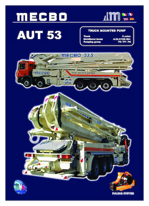 Автобетононасоси Mecbo AUT 53 P6.110