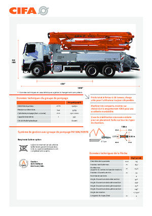 Автобетононасоси CIFA K30L 