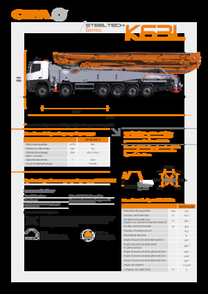 Автобетононасоси CIFA K63L 